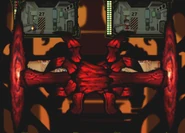 赤の石板の自衛攻撃