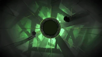 Binah and the Manager look down into the Bucket