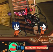 攻撃する宇宙の欠片