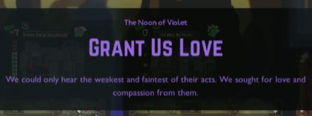 Grant Us Love's event