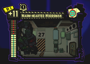 暖かい心の木こりの収容室