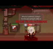 罰鳥の職員への攻撃 Punishing Bird attacking an agent