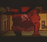 爆発直前のピエロ A clown about to explode