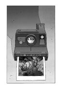 The Possessed Camera that can erase memories. Art by Gabriel Rodríguez.