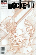 Cover Art by Gabriel Rodriguez Pencil variant.