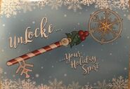 Snow Angel Key Holiday Card