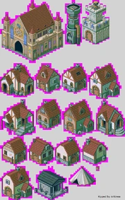 The buildings of Antonia