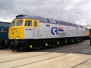47316 'Cam Peak' at Doncaster Works