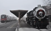 Amtrak #156 near Southern Pacific 794 in San Antonio, Texas