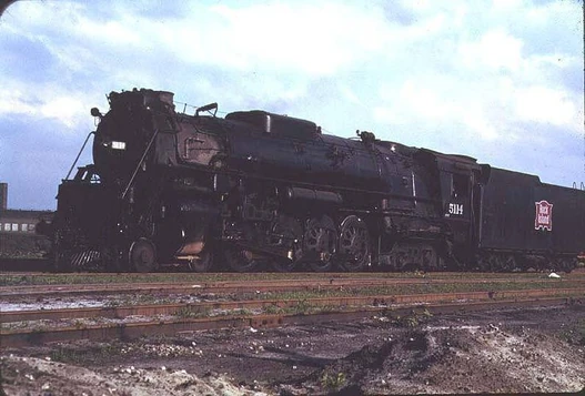 Rock Island #5114 in service during the early postwar era (Late 1940's to Early 1950's