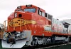 GE Dash 8-40BW locomotive, BNSF Railway #566.