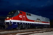 Amtrak #42's full scheme.