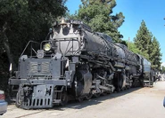One of the preserved UP Big Boy locomotives.