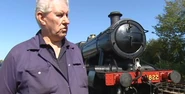 Geoff White and the GWR 3822