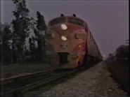 Southern Pacific EMD E9 in a unnamed film