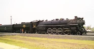 No. 700 with 4449's Water Tender.