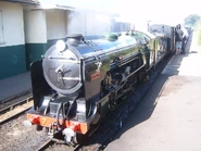 No 7 Typhoon at St Mary's Bay station