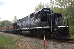 Larrys Truck & Electric (LTEX) No. 1420 on the Cuyahoga Valley Scenic Railroad - September 2013 - 03