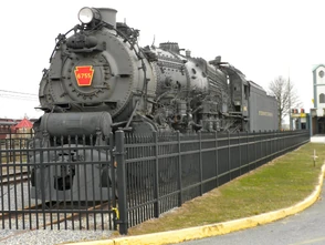 PRR 6755, a postwar configured example, as it rests in preservation.