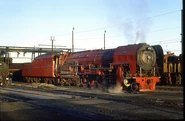 SAR Class 26 "Red Devil" with full smoke deflectors.
