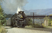 765 On The 1987 New River Train.