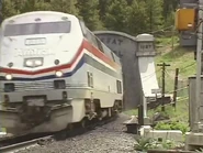 Exiting the Moffat Tunnel.
