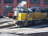 A UP SD60 bought by NS specifically for the SD60E program at Altoona, PA. Many of these never saw service on NS as SD60's.