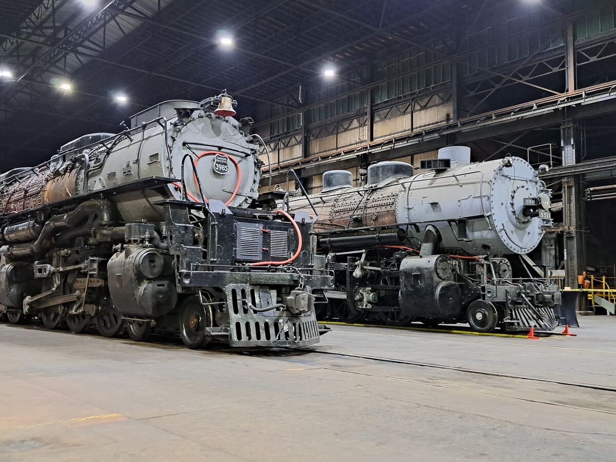 More Union Pacific steam locomotives undergoing restoration - Trains