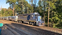 GP40PH-2 4109 enters Maplewood Station