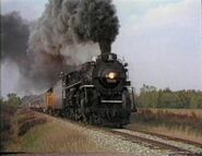 No. 1225 hauling a passenger excursion.