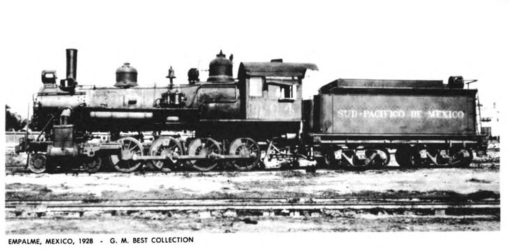 Southern Pacific 4-8-0 TW Class | Locomotive Wiki | Fandom