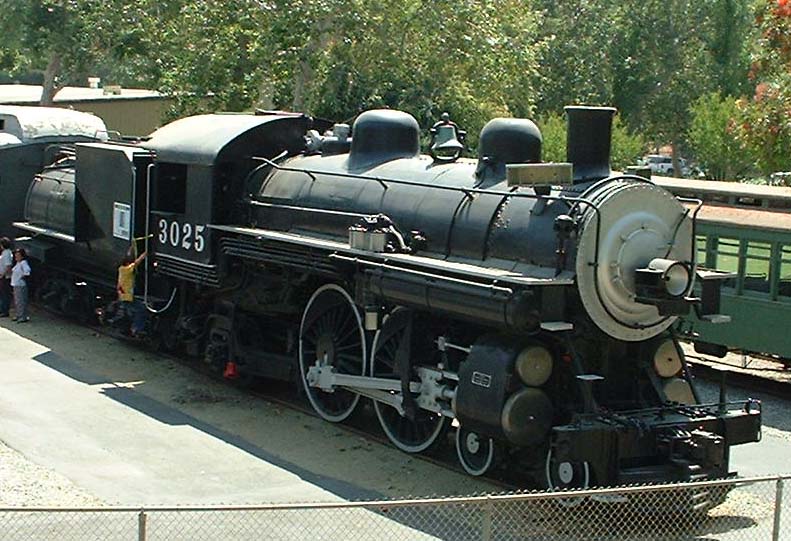 Southern Pacific 18 Steam Locomotive 