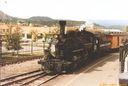 D&SNG locomotive 473 operating on the Durango & Silverton in 1984. It was converted to burn oil in late May 2021.