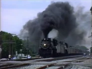 No. 587 with N&W 611.