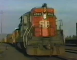 Southern Pacific 4344 at Roseboro Lumber Mill, Springfield, Oregon in 1984