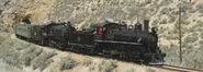 Nevada Northern 40 is doubleheading with Nevada Northern 93.