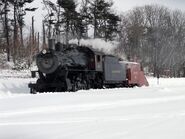 No. 475 with a snowplow.