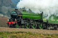 Mayflower passes through Bath, December 2019