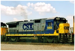 GE B40-8 ~ CSX No