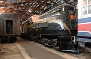 A GG1 is on Display at the Illinois Railway Museum in Union, IL.