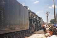 765 Coupled Behind NKP 587 On July 20th, 1993. Both Engines are Pulling The Third & Final Leg Of The Train From Argos, Indiana To Chicago.