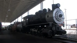 , the last surviving steam engine of the Virginian Railway, on display at the  in Roanoke, Virginia.