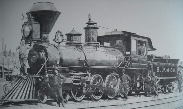 8号 Southern Pacific 4-8-0 TW Class | Locomotive Wiki | Fandom
