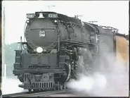 Union Pacific 3985 upon conversion to oil firing.