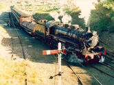 These 2-8-2 locos must have been among the final orders from Baldwin. They were quite successful and used in freight trains until the late 1960s. At least one : 5917 is still steaming in 2020.