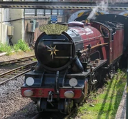 Hercules arriving into NR during the May 2023 gala
