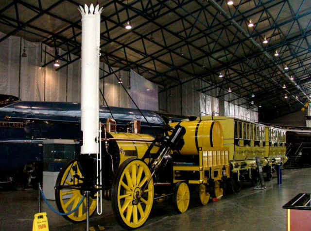 機関車Stephenson’s Rocket号 スチーブンソンのロケット (Stephenson's Rocket)