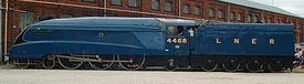 A good shot of the streamlining. It would have only given Mallard 4mph (6kph) though.