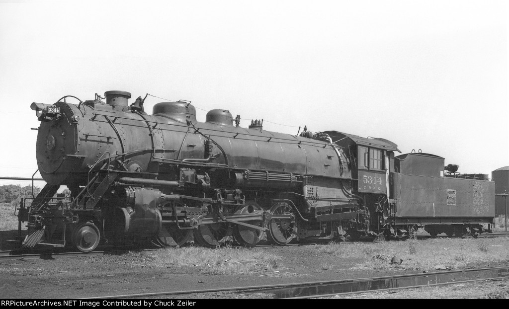 Distinction I Ⅱ Ⅲ IV CB&Q No. 5344 | Locomotive Wiki | Fandom