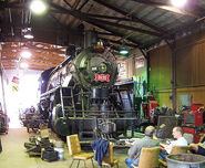 Frisco No. 1630 in Steam Shop